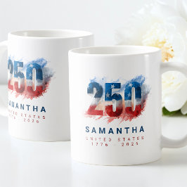 Semi-kwincunx Amerika's 250ste verjaardag Koffiemok