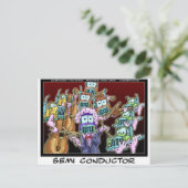 Semi-leider van de weeskinderen van Orchestras Fun Briefkaart (Staand voorkant)