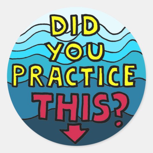 Semi-Motivatie Stickers voor muziekdocenten (Voorkant)