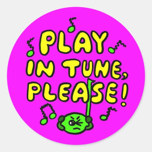 Semi-Motivatie Stickers voor muziekdocenten (Voorkant)
