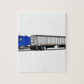 Semi-tractoraanhangwagen Legpuzzel (Verticaal)