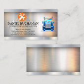 Semi Truck | Bouw | Handgereedschap Visitekaartje (Voorkant / Achterkant)