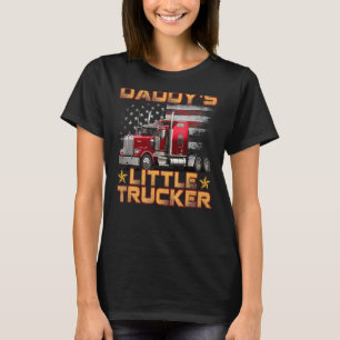 Semi Truck Boys Papa's Kleine Trucker Vaders Da T-shirt