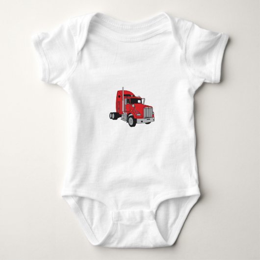 Semi Truck Cab Romper (Voorkant)