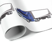 Semi Truck Cadeaupapier (Rol Hoek)