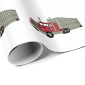 Semi Truck Cadeaupapier (Rol Hoek)