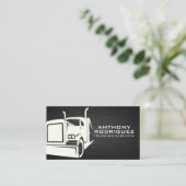 Semi Truck Close | Logistiek Visitekaartje (Staand voorkant)