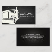 Semi Truck Close | Logistiek Visitekaartje (Voorkant / Achterkant)