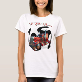 Semi truck de andere vrouw t-shirt