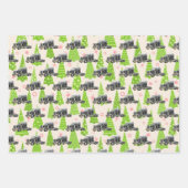 Semi Truck Driver Cool Inpakpapier Vel (Voorkant)