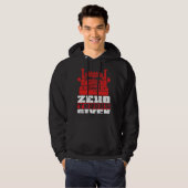 Semi Truck Driver Do Not Disturb I'm Jacking Off Hoodie (Voorkant volledig)