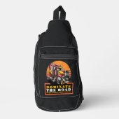 Semi Truck Driver Sling Bag (Voorkant)