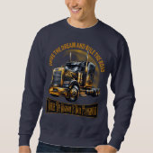 Semi Truck Driver Sweatshirt (Voorkant)