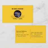 Semi Truck en Logistiek Visitekaartje (Voorkant / Achterkant)