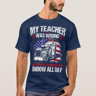 Semi Truck for Truck Driver - Truck 2543 T-shirt