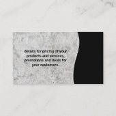 Semi Truck | Industrieel | Beton Visitekaartje (Achterkant)