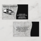 Semi Truck | Industrieel | Beton Visitekaartje (Voorkant / Achterkant)