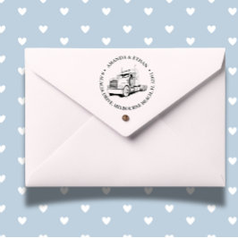 Semi Truck kenworth Zelfinktende Stempel