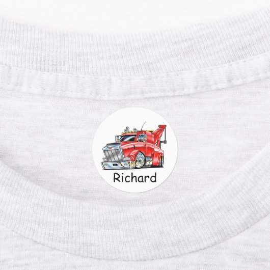 Semi Truck Labels (Aangebracht)