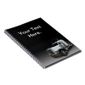 Semi Truck Log Book Spiral Notitieboek (Rechterzijde)