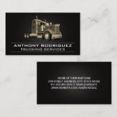 Semi Truck | Logistiek Visitekaartje (Voorkant / Achterkant)