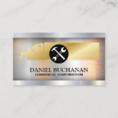 Semi Truck Logo | Bouwgereedschap Visitekaartje (Voorkant)