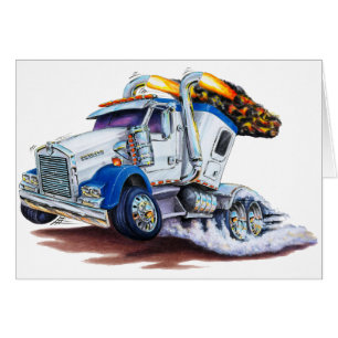 Semi Truck met slaapcabine