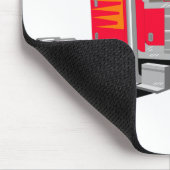 Semi Truck Muismat (Hoek)