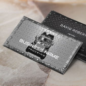 Semi Truck Professioneel Metaal Lijst Trucking Visitekaartje