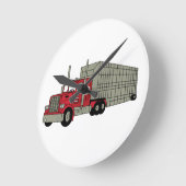 Semi Truck Ronde Klok (Hoek)