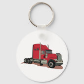 Semi Truck Sleutelhanger (Voorkant)