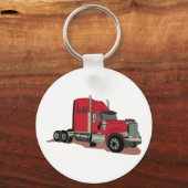 Semi Truck Sleutelhanger (Voorkant)