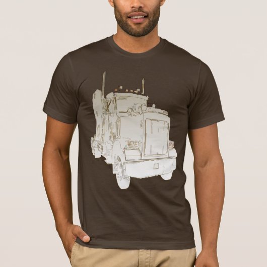 SEMI TRUCK T-SHIRT (Voorkant)