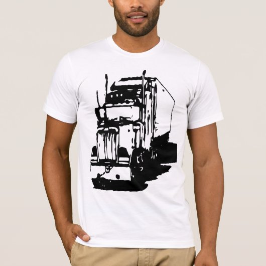 Semi Truck T-shirt (Voorkant)