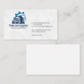 Semi Truck Transport | Shipping  Visitekaartje (Voorkant / Achterkant)