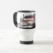 Semi Truck Travel Mug Reisbeker (Voorkant links)