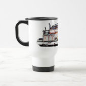 Semi Truck Travel Mug Reisbeker (Links)