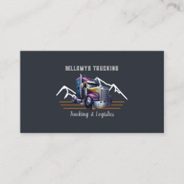 Semi Truck Trucking en Logistiek Visitekaartje
