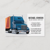 Semi Truck | Vervoer Visitekaartje (Voorkant)