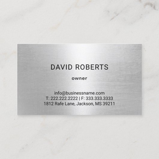 Semi Truck Veteraan Trucking Amerikaanse vlag Visitekaartje (Achterkant)