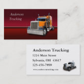 Semi Truck Visitekaartje (Voorkant / Achterkant)