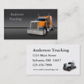 Semi Truck Visitekaartje (Voorkant / Achterkant)