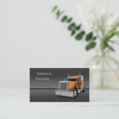Semi Truck Visitekaartje (Staand voorkant)