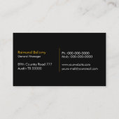 Semi Truck Visitekaartje (Achterkant)