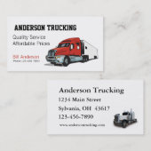 Semi Truck Visitekaartje (Voorkant / Achterkant)
