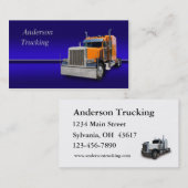 Semi Truck Visitekaartje (Voorkant / Achterkant)