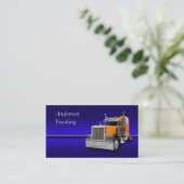 Semi Truck Visitekaartje (Staand voorkant)