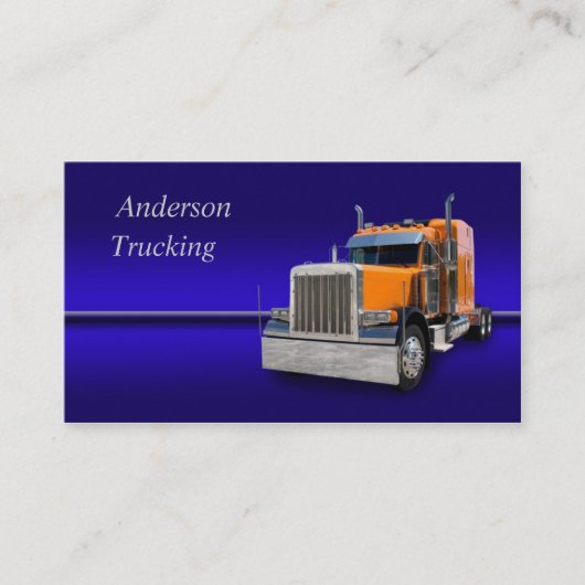 Semi Truck Visitekaartje (Voorkant)