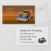 Semi Truck Visitekaartje (Voorkant / Achterkant)