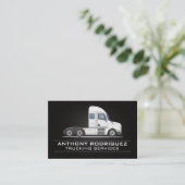 Semi Truck | Visitekaartje zijkant Uitzicht (Staand voorkant)